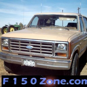 Different veiw of my bronco.