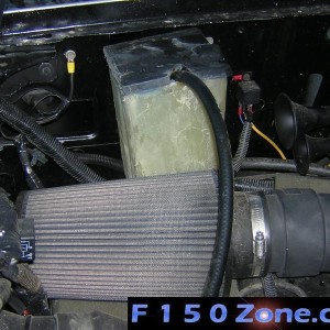 Filter and over flow basin