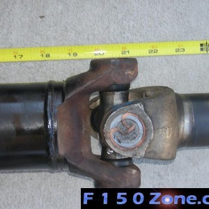 Rear drive shaft