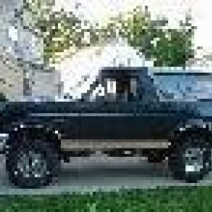 Bronco in Driveway