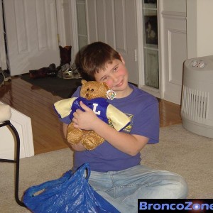 Stuart with Bear