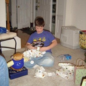Stuart with Game