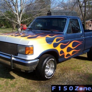 Rhino spray-in bed liner.