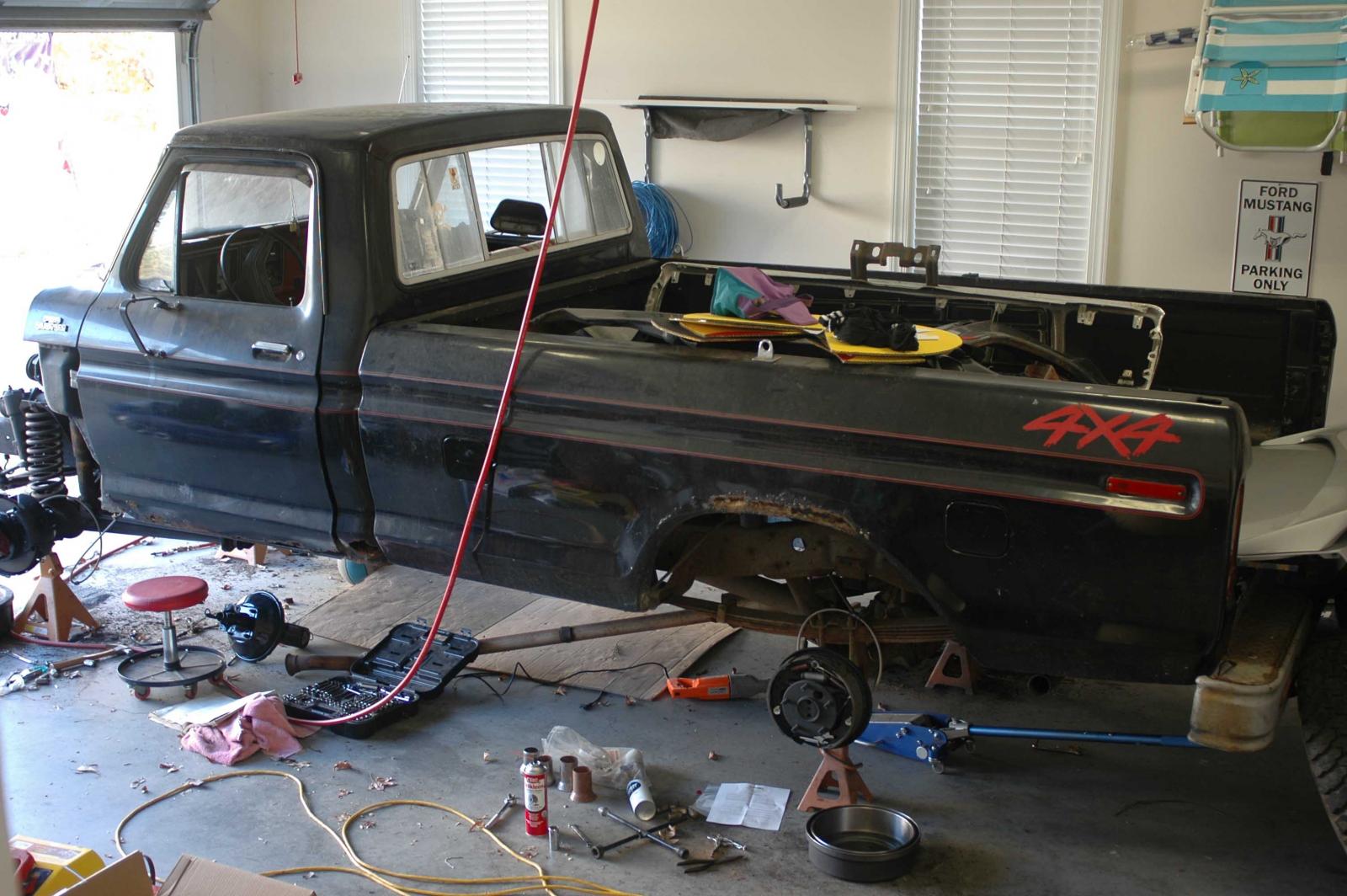 Body work still to come