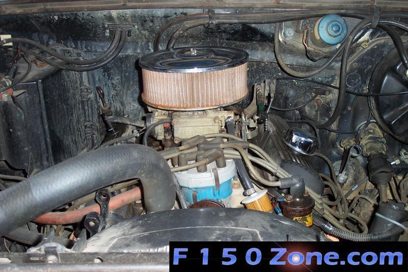 Engine before restoring emission controls