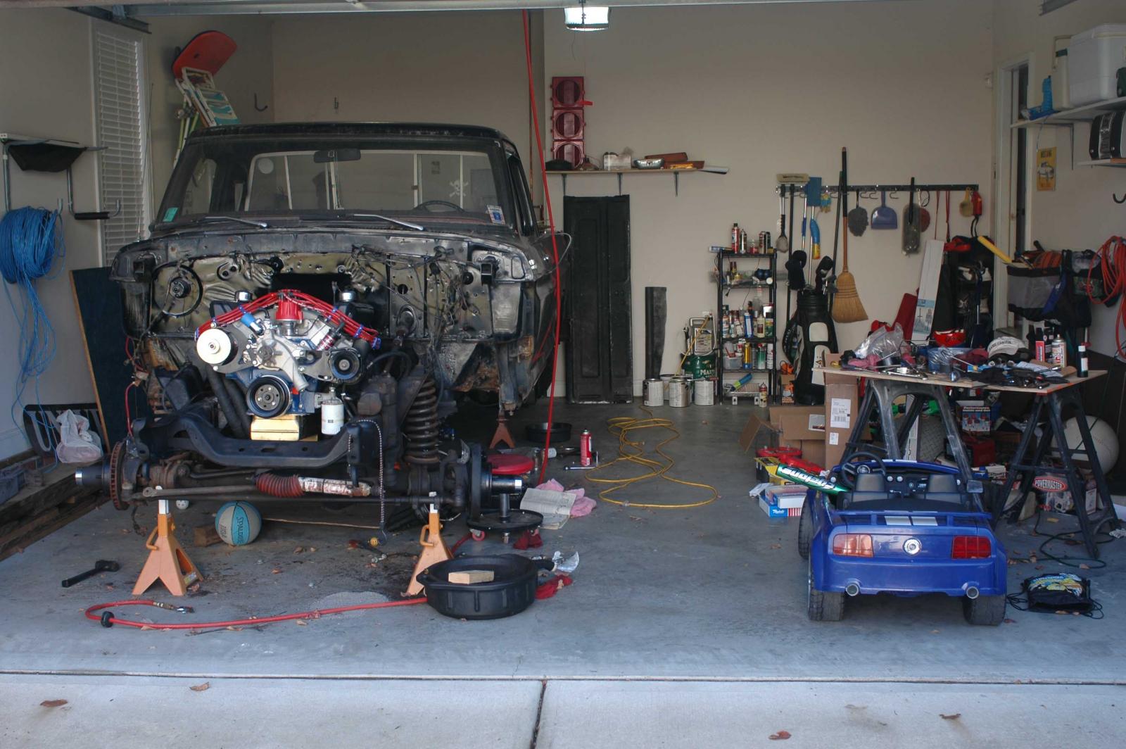 missing front end