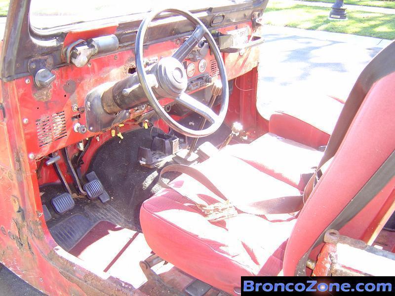 Project Jeep Interior