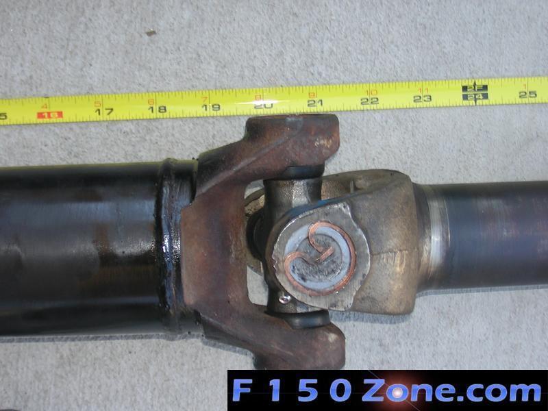 Rear drive shaft