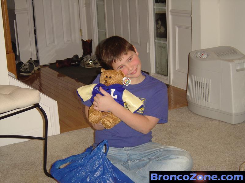 Stuart with Bear
