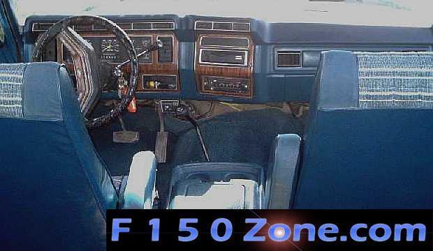 XLT interior